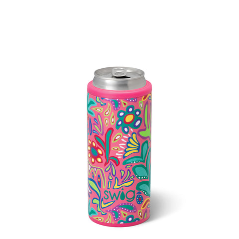 Flora Azul Stemless Wine 12oz