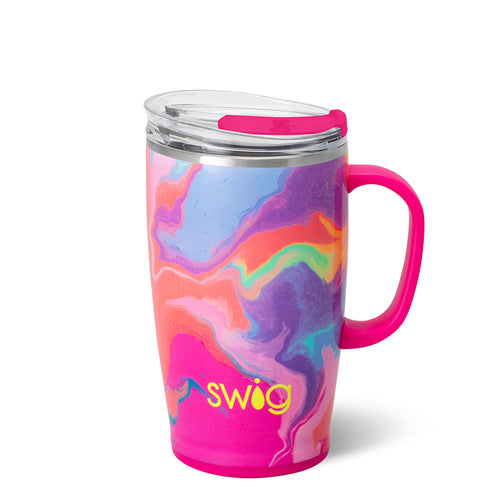Swig Life 18oz Candy Crush Insulated Travel Mug with Handle