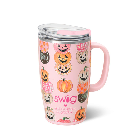 Pumpkin Stacks Travel Mug 18oz