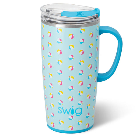 Boot Scootin' Pink Travel Mug 22oz