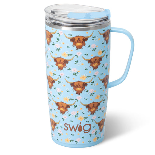 Swig Life 22oz Holy Cow Insulated Travel Mug with Handle