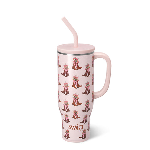 Swig Life 30oz Cowgirl Coquette Insulated Mega Mug with Handle
