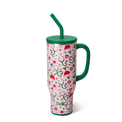 Santa's Scrubs Mega Mug 30oz