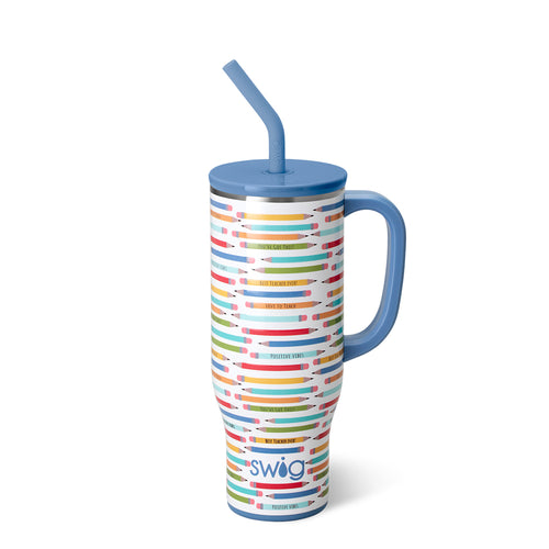 Swig Life 30oz Teacher Life Insulated Mega Mug with Handle