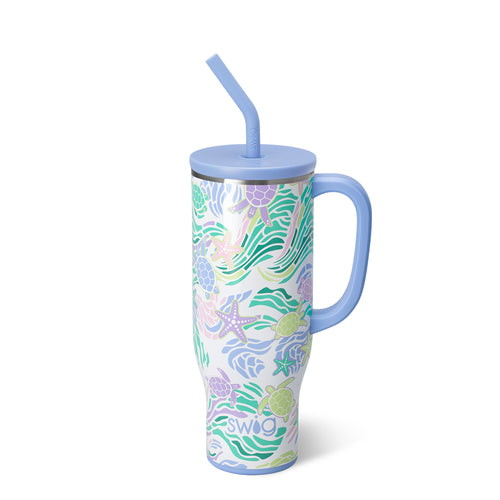 Sea Swirl Mega Mug 30oz