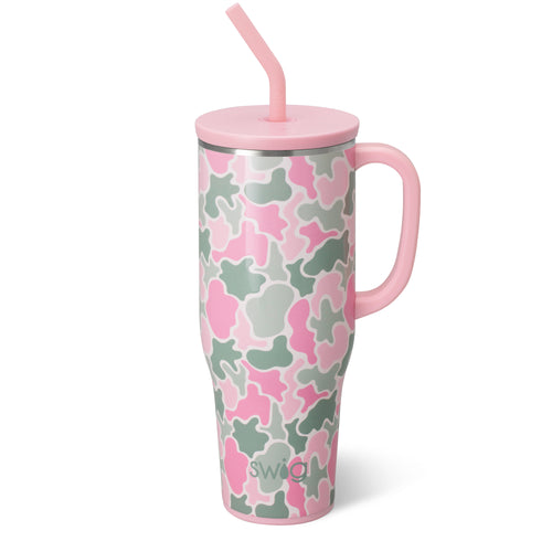Blushing Camo Mega Mug 40oz