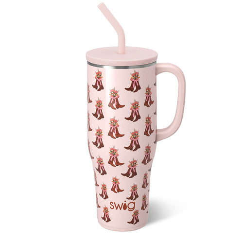 Swig Life 40oz Cowgirl Coquette Insulated Mega Mug with Handle
