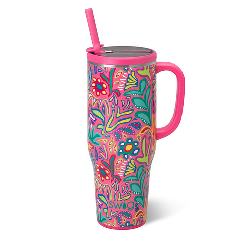 Flora Azul Mega Mug 40oz