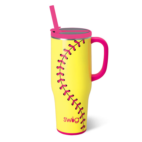 Softball Mega Mug 40oz