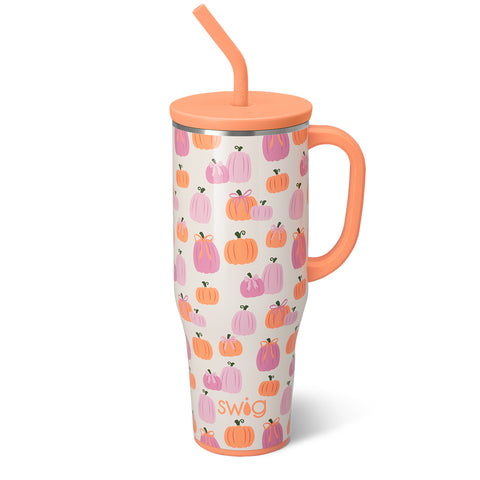 Pumpkins and Bows Can Coolie