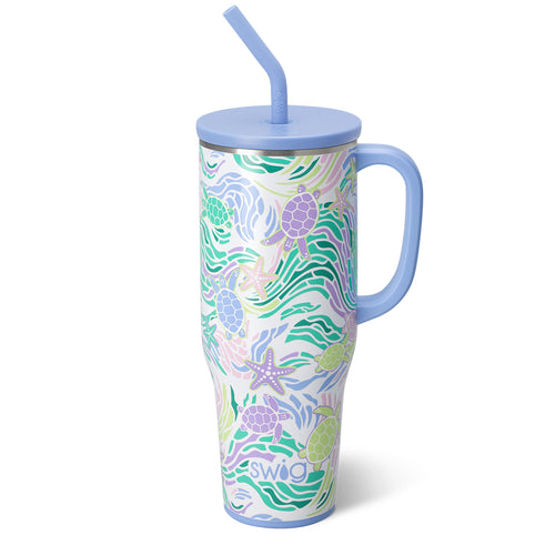 Sea Swirl Mega Mug 40oz