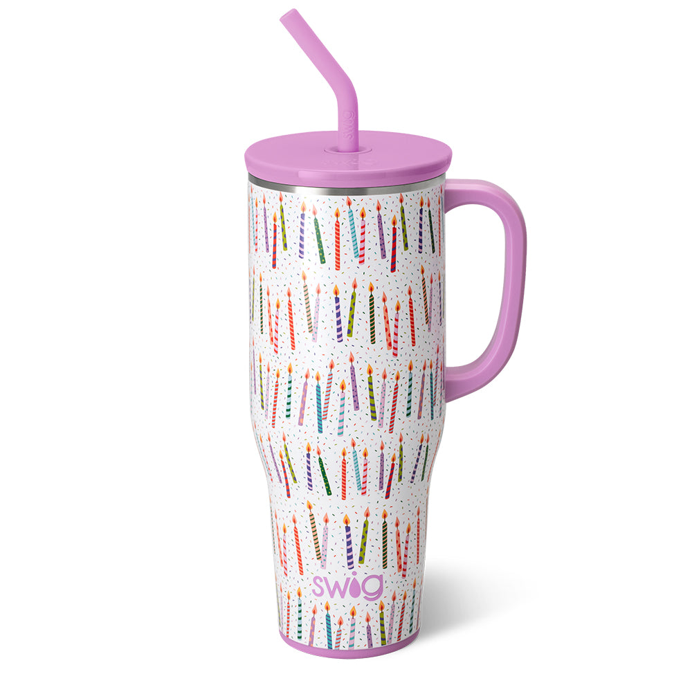 Swig 30oz Mega Mug - Shimmer Bubblegum
