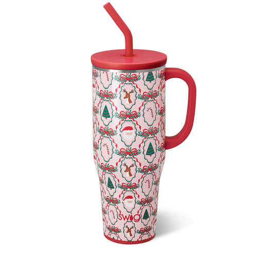 Christmas Cameos Mega Mug 40oz