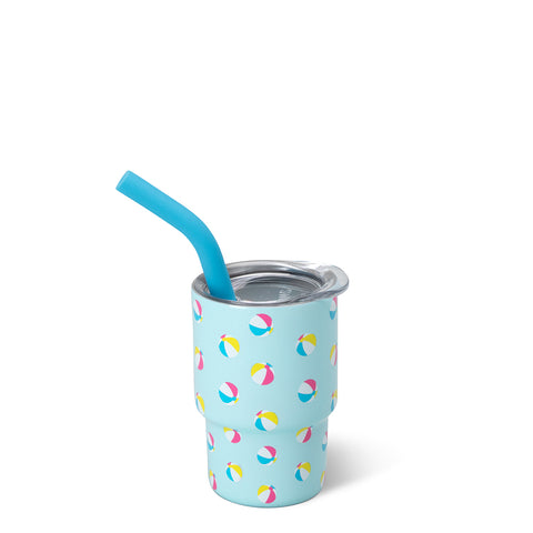 Beach Balls Skinny Can Cooler 12oz