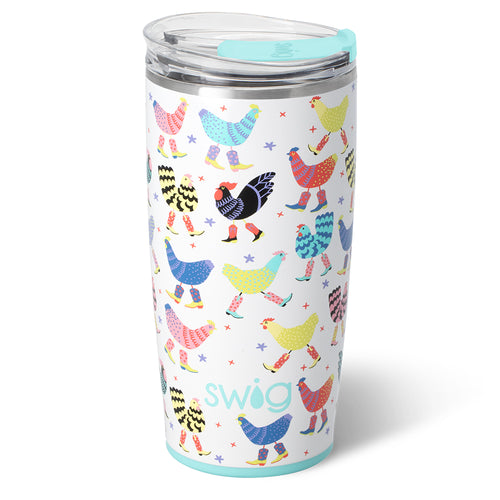 Swig Life 22oz Funky Chicken Insulated Tumbler