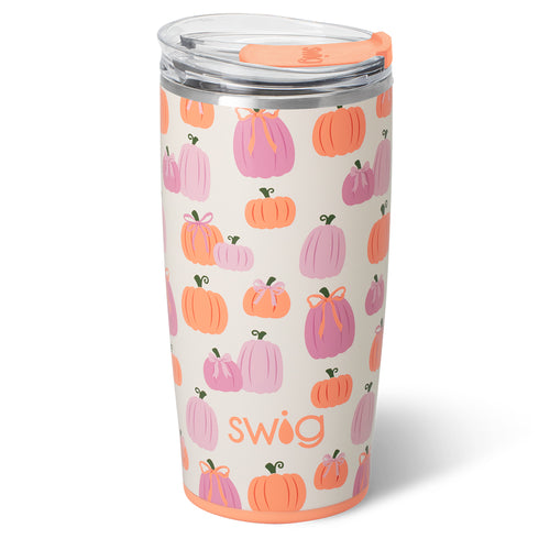 Pumpkins and Bows Tumbler 22oz