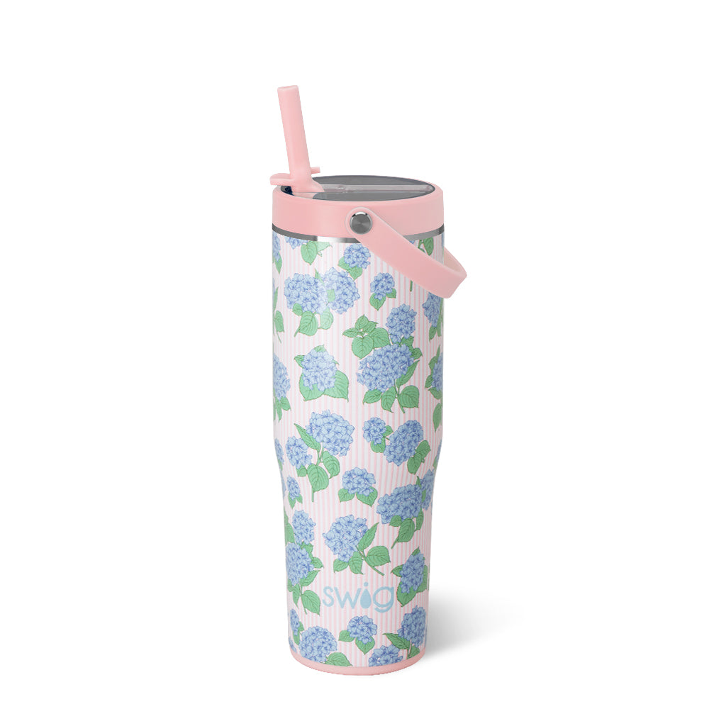 Hydrangeas To-Go Tumbler 30oz – Swig Life