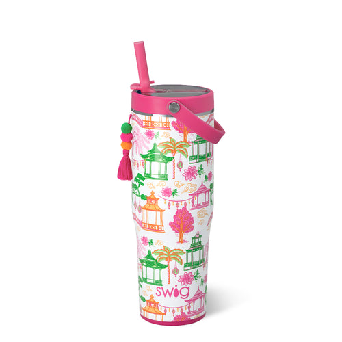 Pagoda Paradise To-Go Tumbler 30oz