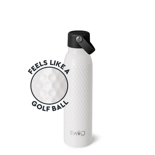 White Golf Ball Water Bottle 20oz
