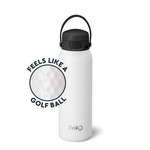 White Golf Ball EZ Fill Bottle 32oz