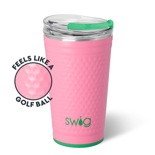 Pink Golf Ball Party Cup 24oz