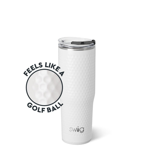 White Golf Ball Tumbler 30oz