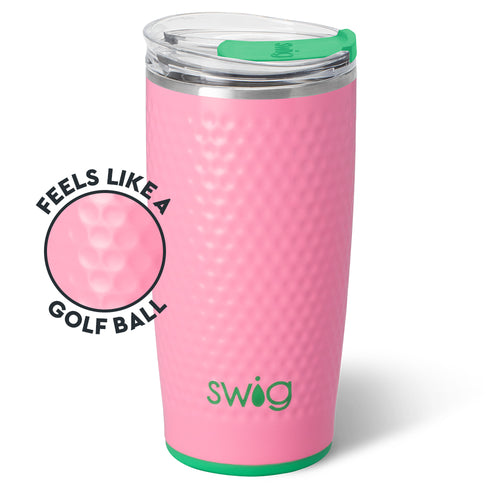 Pink Golf Ball Tumbler 22oz