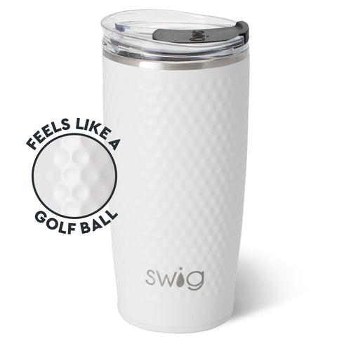 White Golf Ball Tumbler 22oz