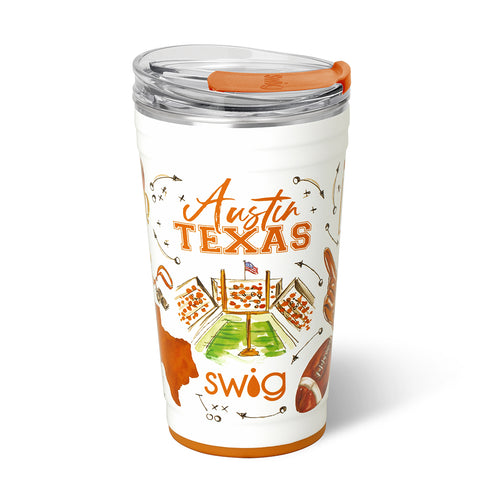 Tailgates in Clemson Party Cup 24oz