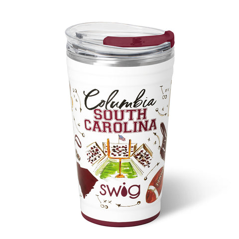 Tailgates in Clemson Party Cup 24oz