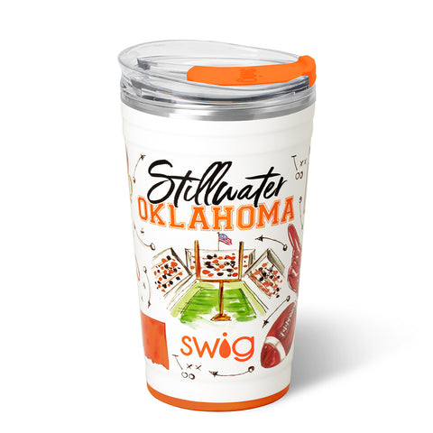 Tailgates in Clemson Party Cup 24oz