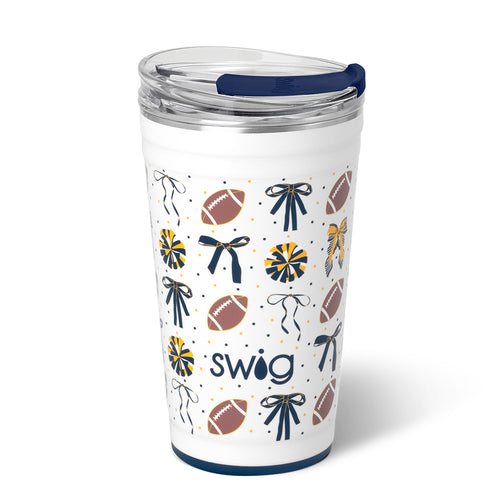 We've Got Spirit Navy + Yellow Party Cup 24oz