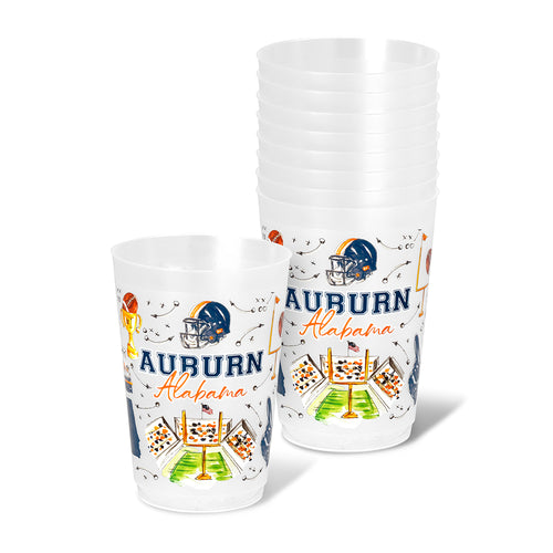 Tailgates in Auburn Frost Flex Cup 20oz (Set of 8)