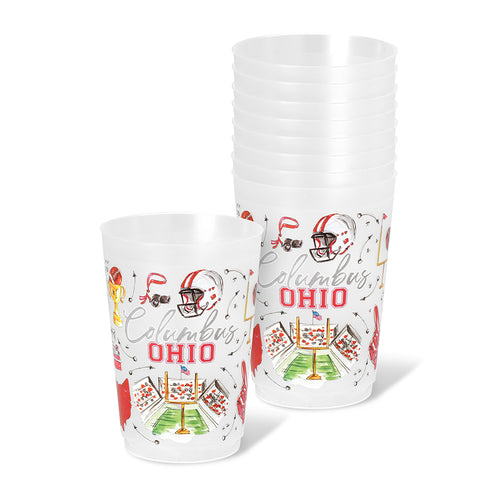 Tailgates in Columbus Frost Flex Cup 20oz (Set of 8)
