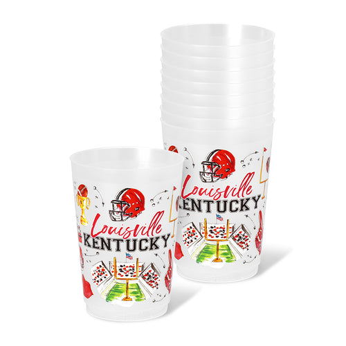 Tailgates in Louisville Frost Flex Cup 20oz (Set of 8)