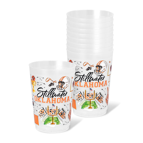 Tailgates in Stillwater Frost Flex Cup 20oz (Set of 8)