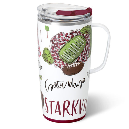 Saturdays in Starkville Travel Mug 22oz