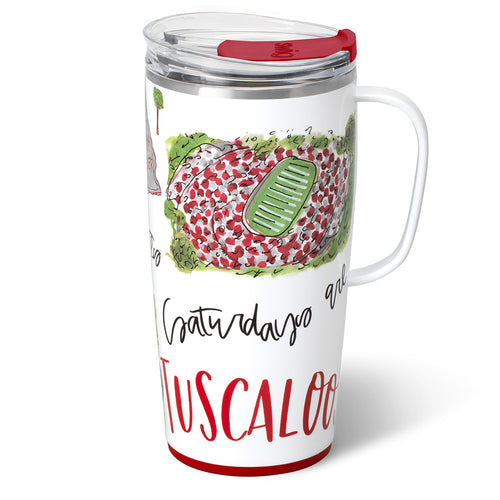 Saturdays in Tuscaloosa Travel Mug 22oz