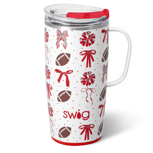 We've Got Spirit Red + Grey Travel Mug 22oz