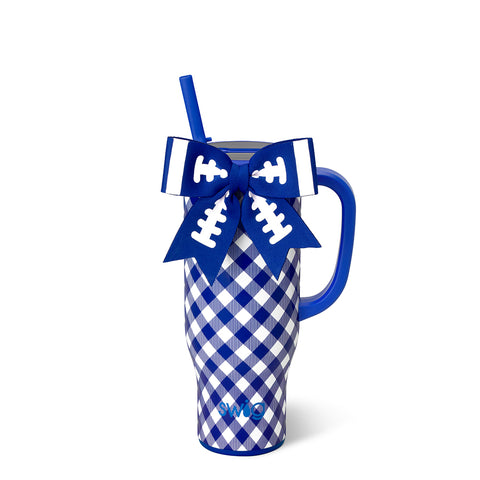 Gameday Gingham Maroon Loopi Tote Bag