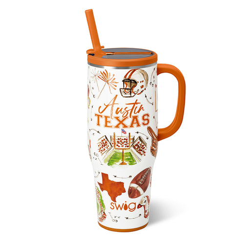 Tailgates in Austin Mega Mug 40oz