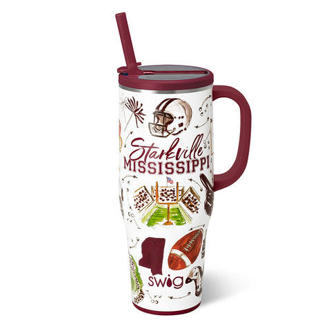 Classy 'Til Kickoff Maroon Swig Shot 2oz