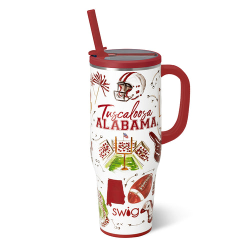 Tailgates in Tuscaloosa Mega Mug 40oz