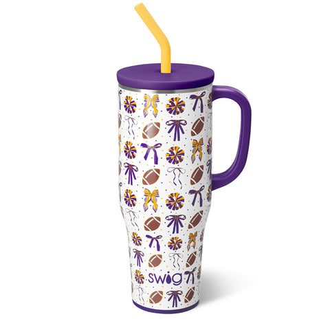 Purple Stemless Wine 14oz