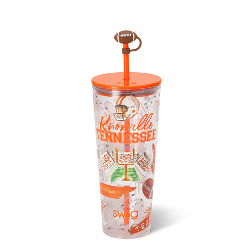 Tailgates in Knoxville Plastic Tumbler 24oz
