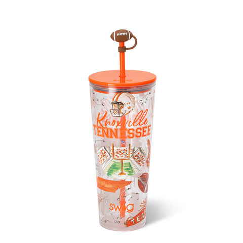 Never Lost a Tailgate Orange Swig Shot 2oz