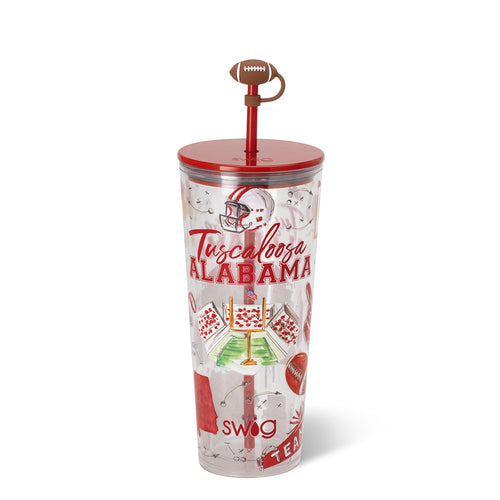 Tailgates in Tuscaloosa Plastic Tumbler 24oz