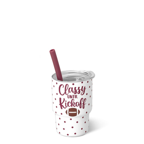Classy 'Til Kickoff Maroon Swig Shot 2oz