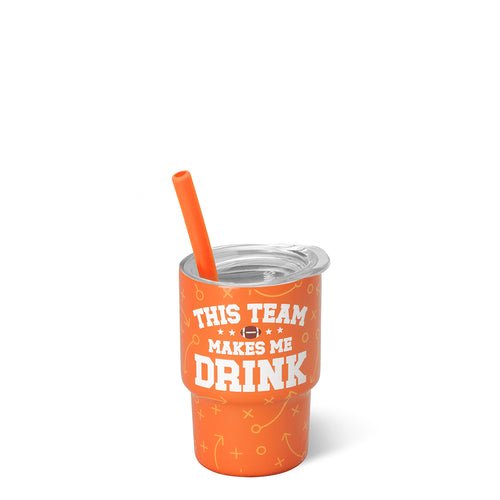 This Team Makes Me Drink Orange Swig Shot 2oz