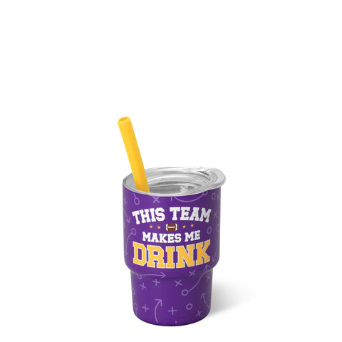 Touchdown Maroon Swig Shot 2oz